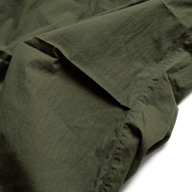 Factory Customized Japanese Style Military Green Hem Lace Leg Casual Pants for Women Lightweight Casual Pure Cotton Loose Cargo Pants